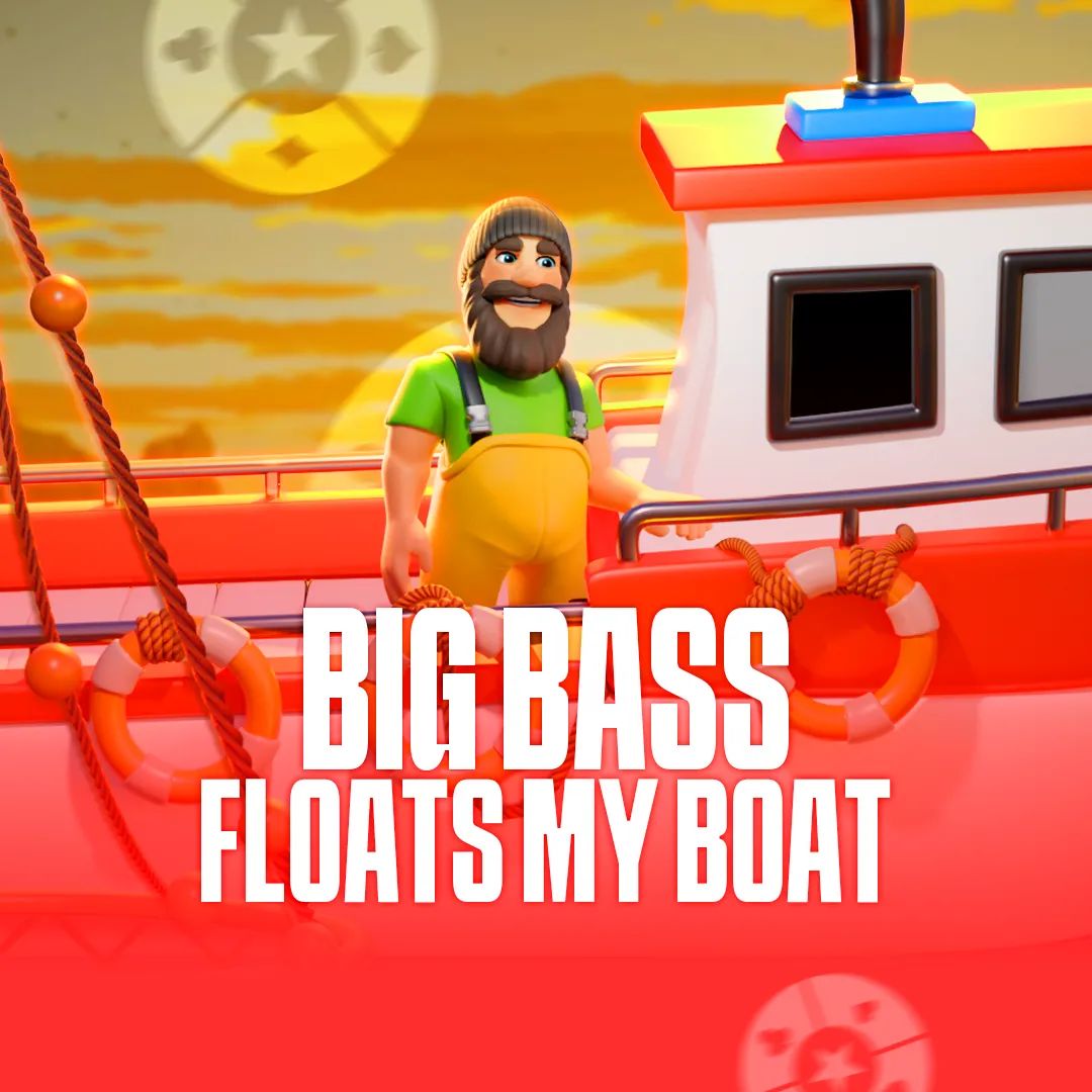 Big Bass Floats my Boat; pescador