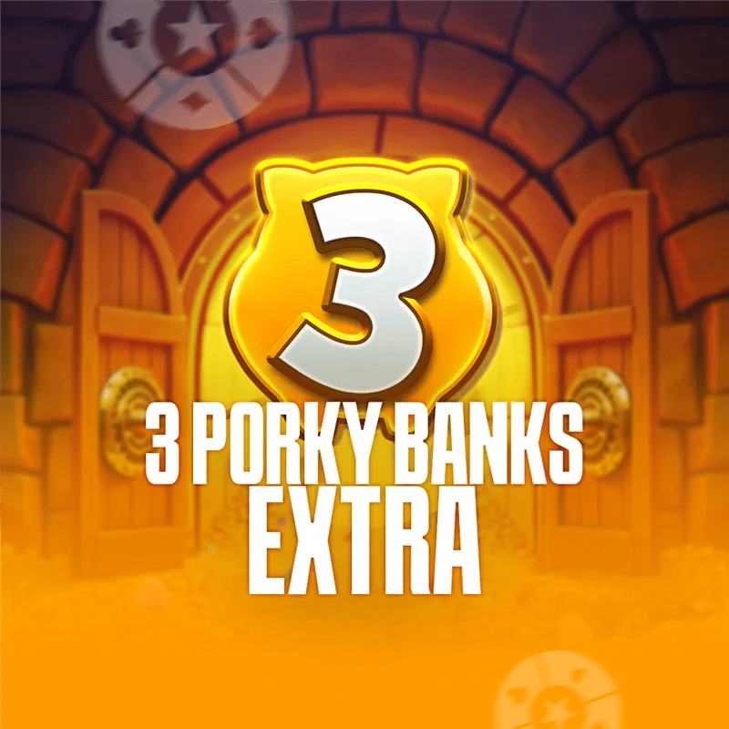 3 Porky Banks Hold and Win Extra 95