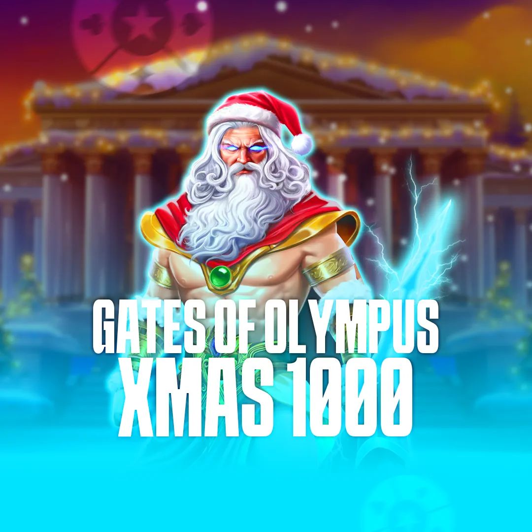 Gates of Olympus Xmas 1000; Gates of Olympus; velho; véio; raio; coroa; veio; do