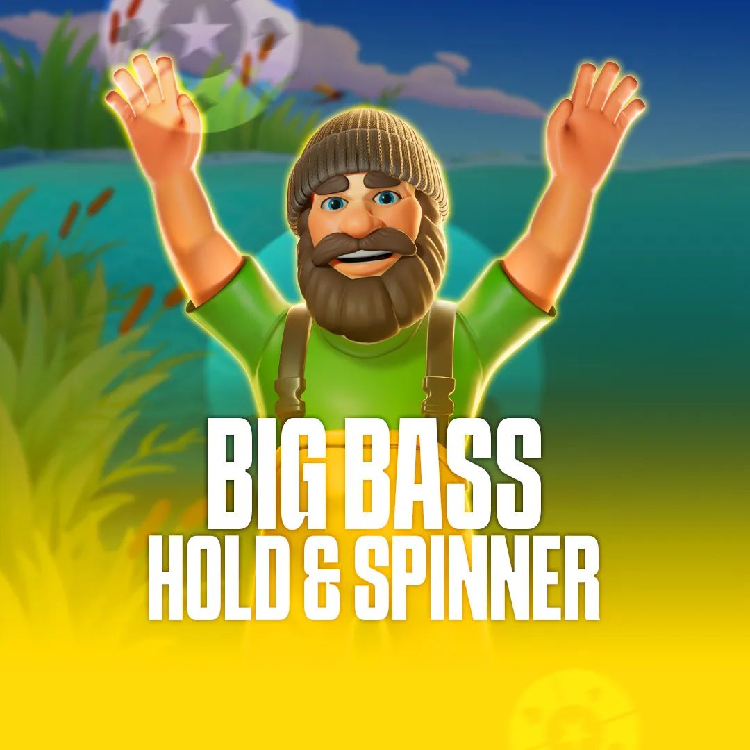 Big Bass - Hold & Spinner; pescador