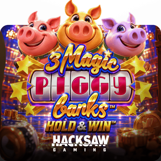 3 Magic Piggy Banks Hold & Win