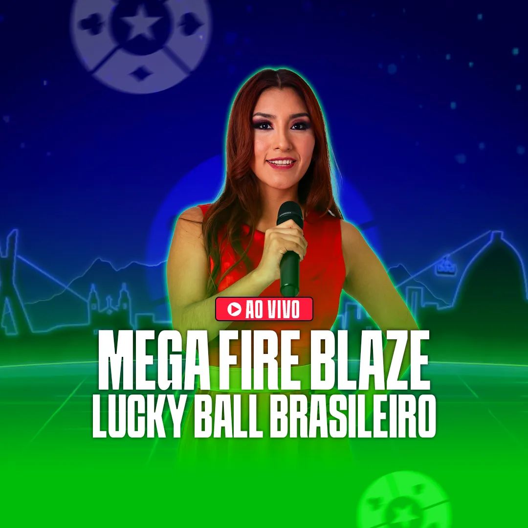 Mega Fire Blaze Lucky Ball Brasileiro