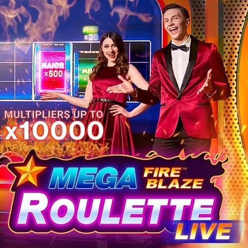 Mega Fire Blaze Roulette Live