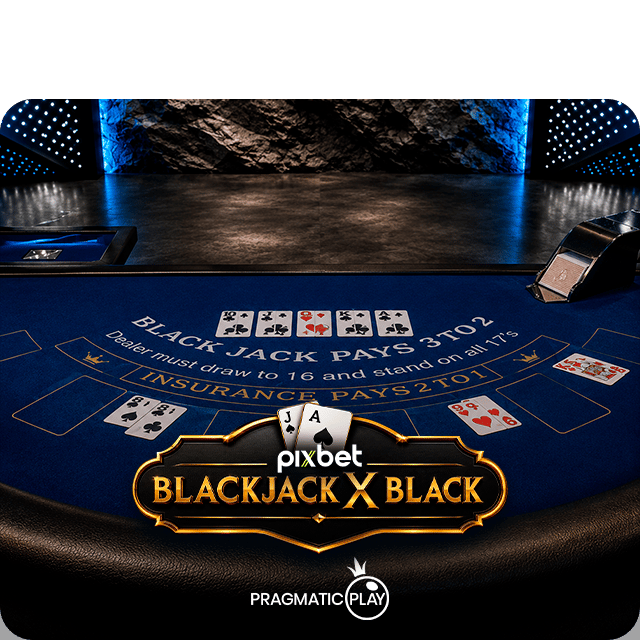 Pixbet BlackjackX Black