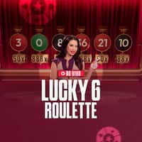 Jogo Lucky 6 Roulette MMABet - apostas em tempo real com ganhos multiplicados