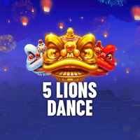 Jogo 5 Lions Dance GANHEI.BET - apostas em tempo real com ganhos multiplicados