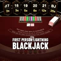 Jogo First Person Lightning Blackjack Pixbet - apostas em tempo real com ganhos multiplicados