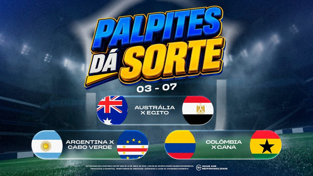 Palpite da Sorte - 03/07
