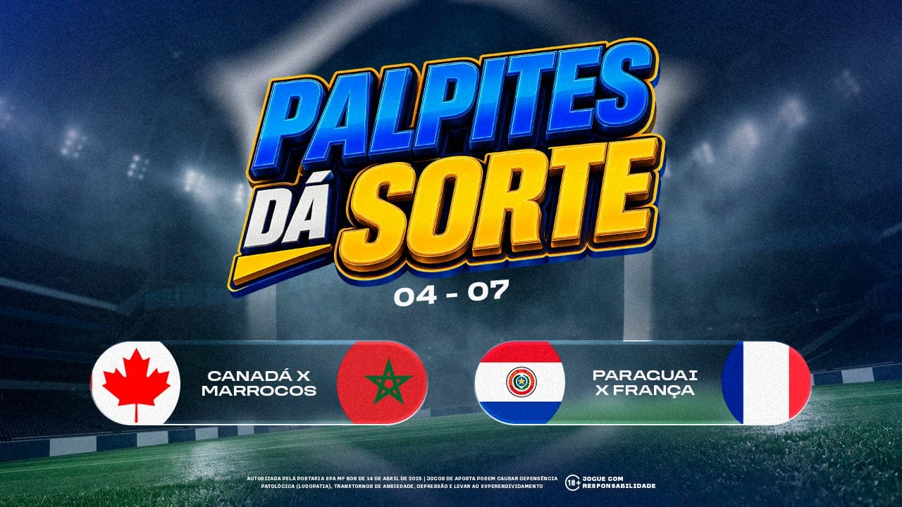 Palpite da Sorte - 04/07