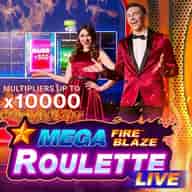 Thumbnail do jogo Mega Fire Blaze Roulette Live - MMABet