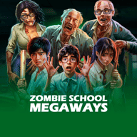 Thumbnail do jogo Zombie School Megaways